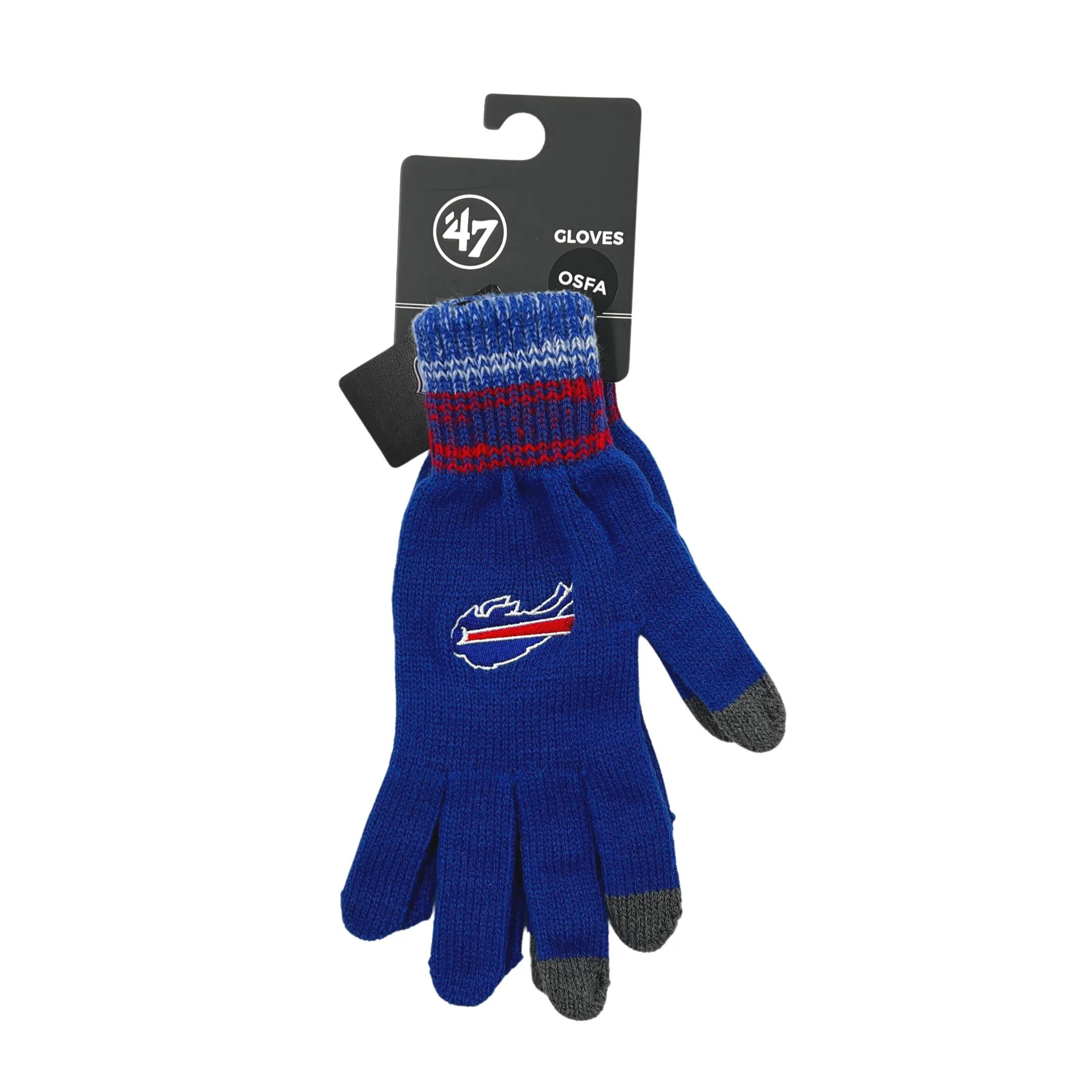 '47 Brand Bills Royal Blue Knit Texting Gloves