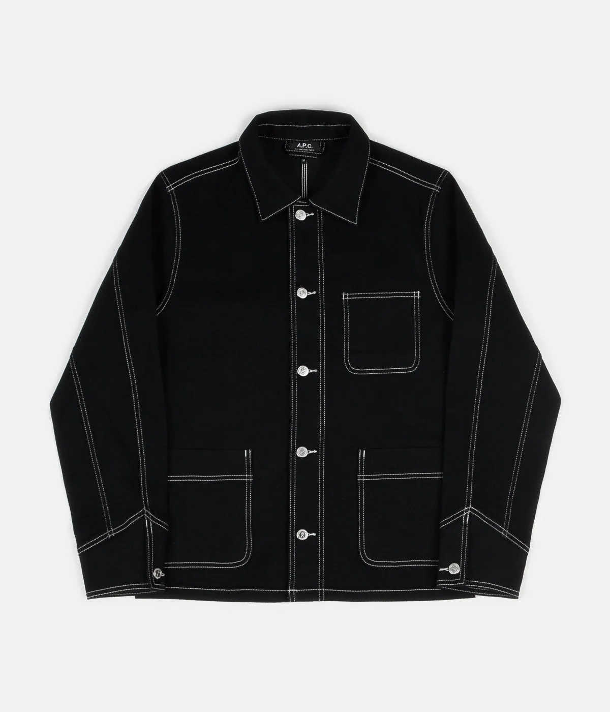 A.P.C. Aaron Jacket - Off Black