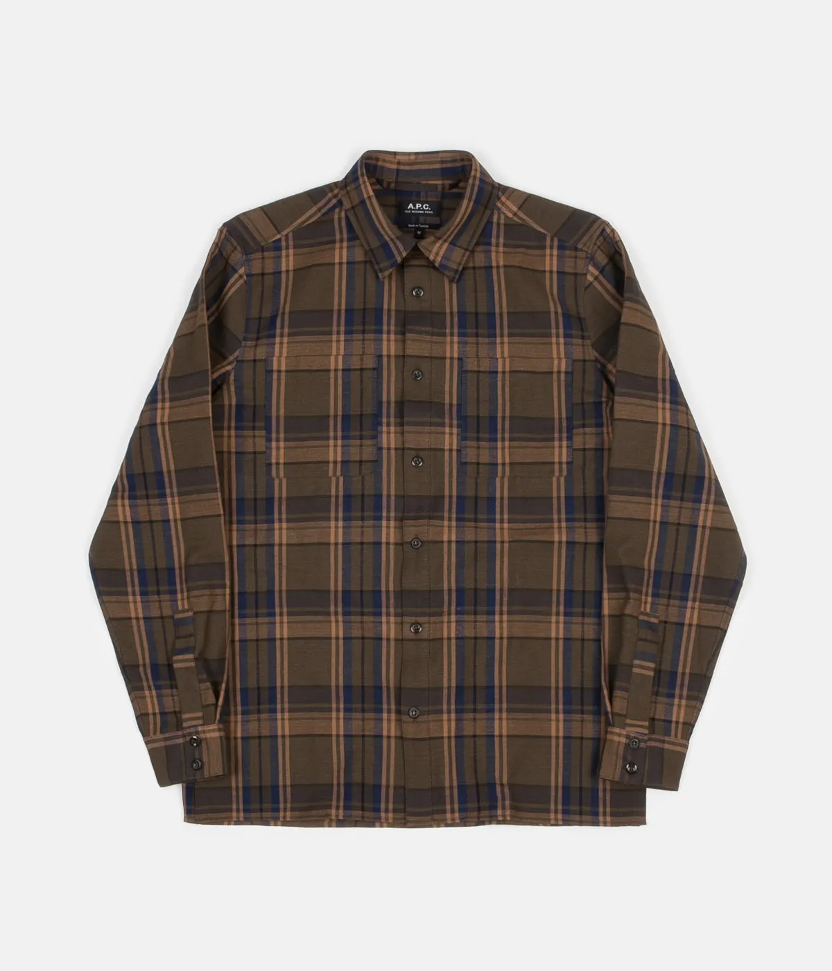 A.P.C. Achille Shirt - Military Khaki