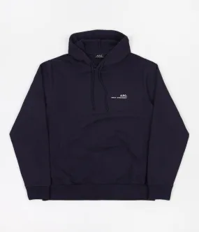 A.P.C. Item Hoodie - Dark Navy