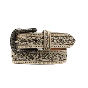 Ariat Women's Floral Embossed Belt