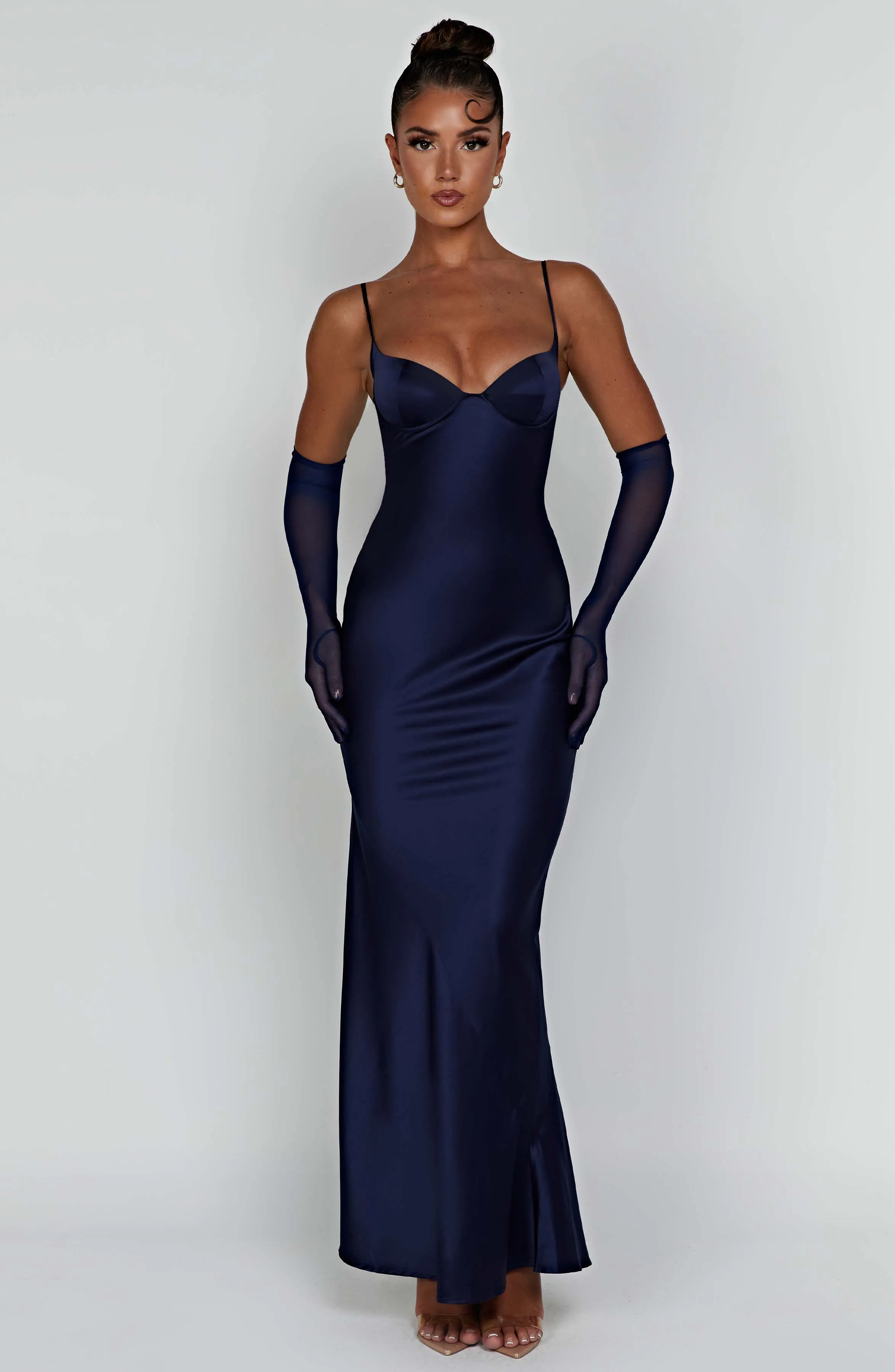 Athena Maxi Dress - Navy