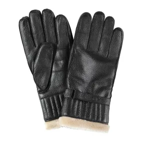 Barbour Leather Utility Glove Black