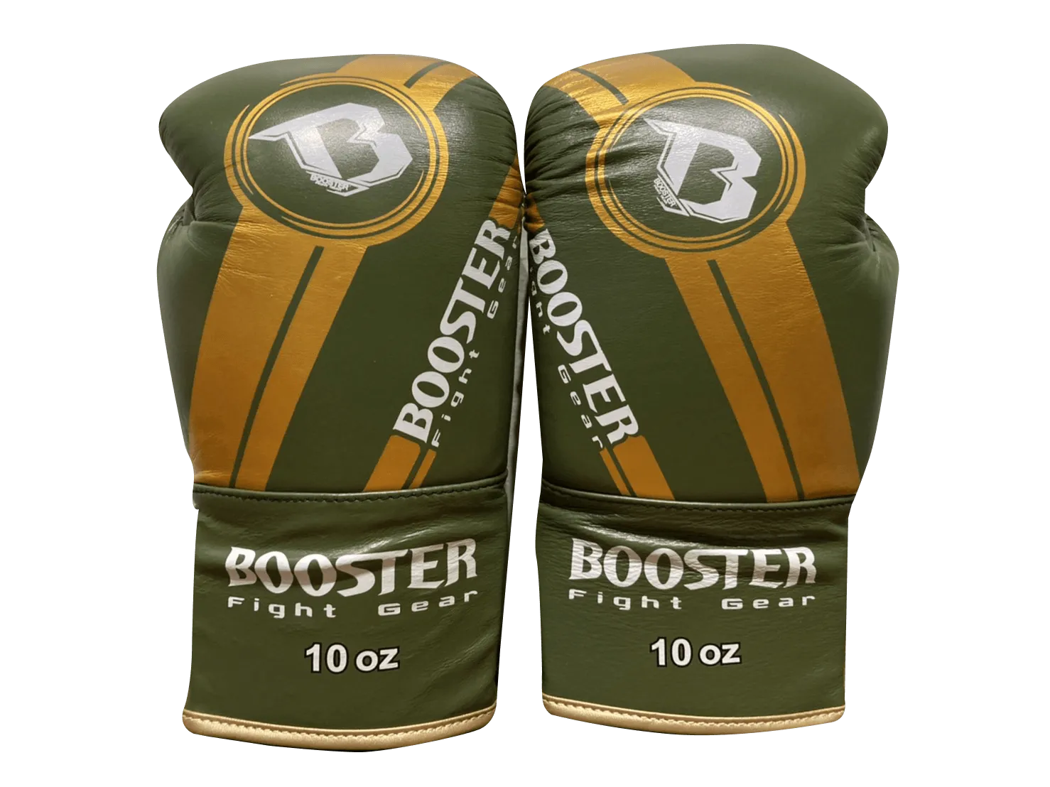 Booster Boxing Gloves BGLV3 Lace Up Pro Olive Gold