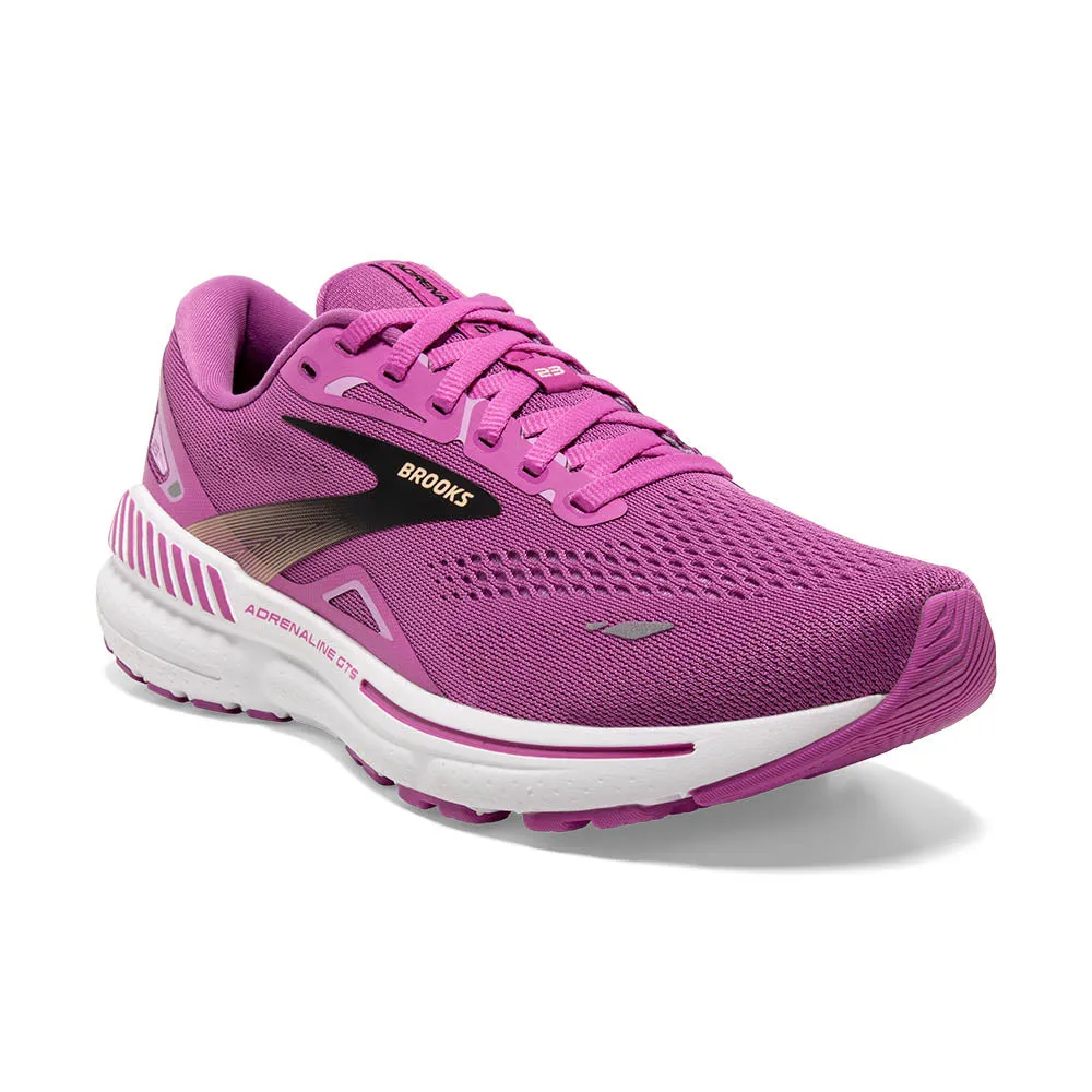 Brooks Adrenaline GTS 23 (Womens) - Orchid/Black/Purple