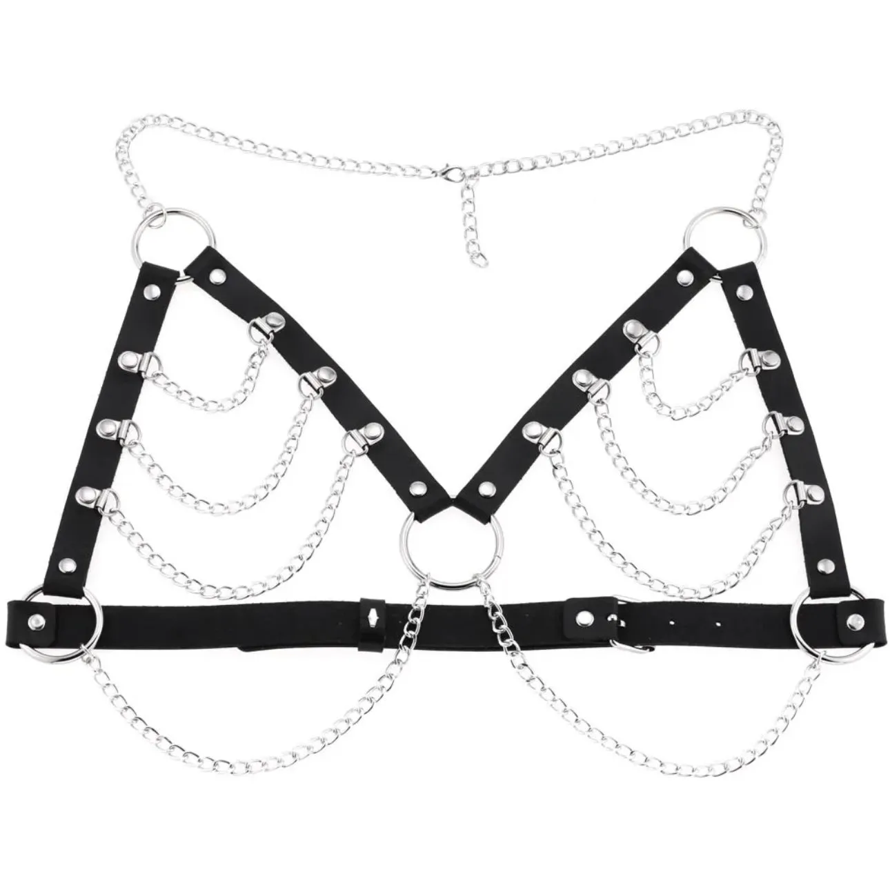 Cali Harness Top in Black