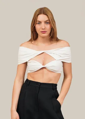 Coconut Double Bandeau Top