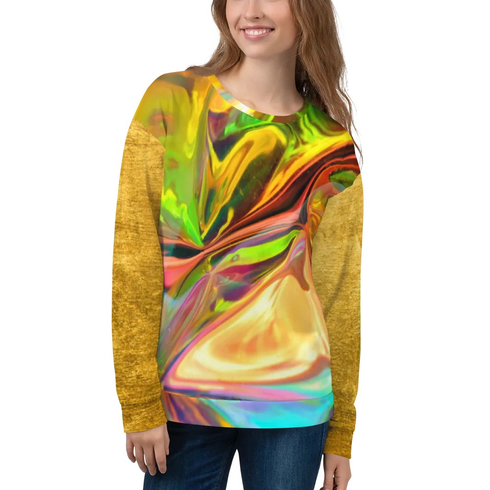 Gold Galactica Sweatshirt