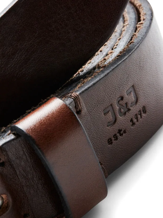 Jack & Jones Mens Leather Belt 'Jaclee'