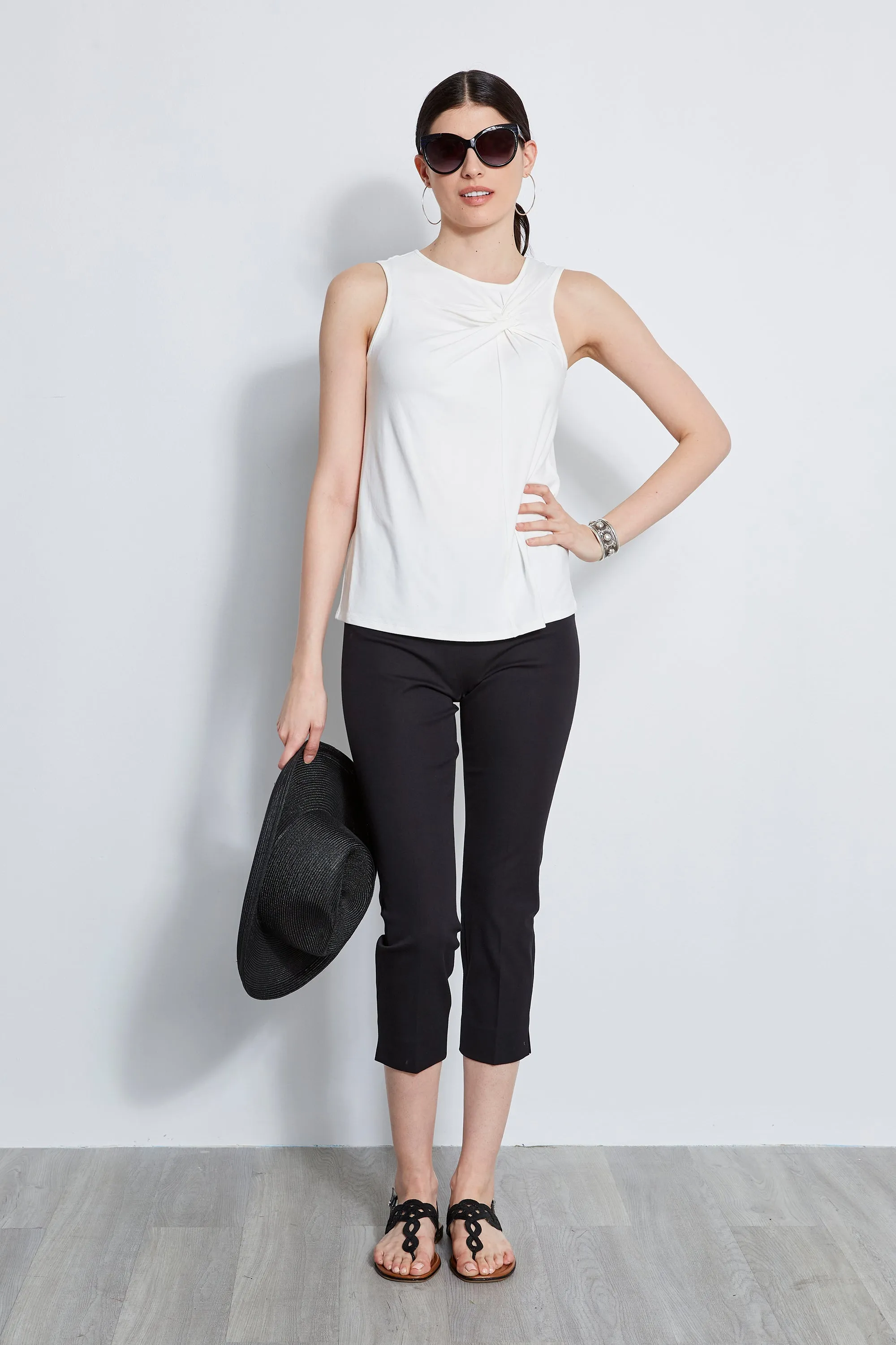 Juliette Cropped Skinny Stretch-Twill Pant