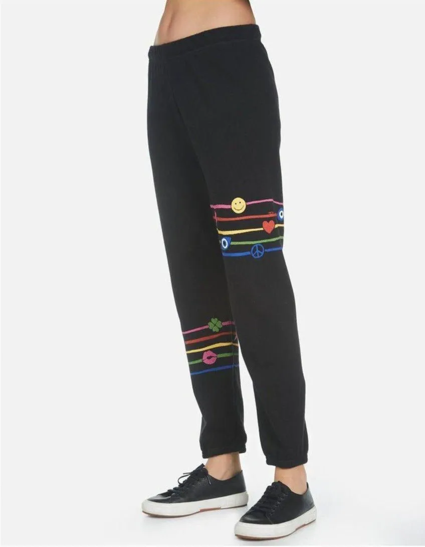 Lauren Moshi Brynn Elements Rainbow Sweatpants