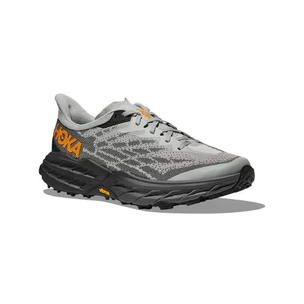 Mens Hoka Speedgoat 5 - Harbour Mist / Black