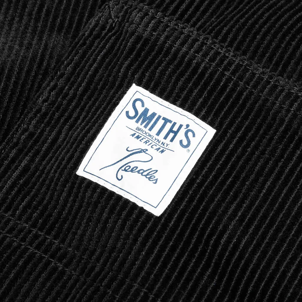 Needles x SMITH'S Painter Pant 8W Corduroy - Black