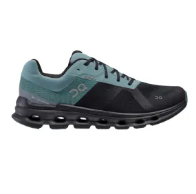 On Running Men's Cloudrunner Waterproof Shoes - Black / Tide