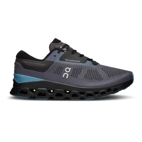 On Running Men's Cloudstratus 3 Shoes - Metal / Wisteria