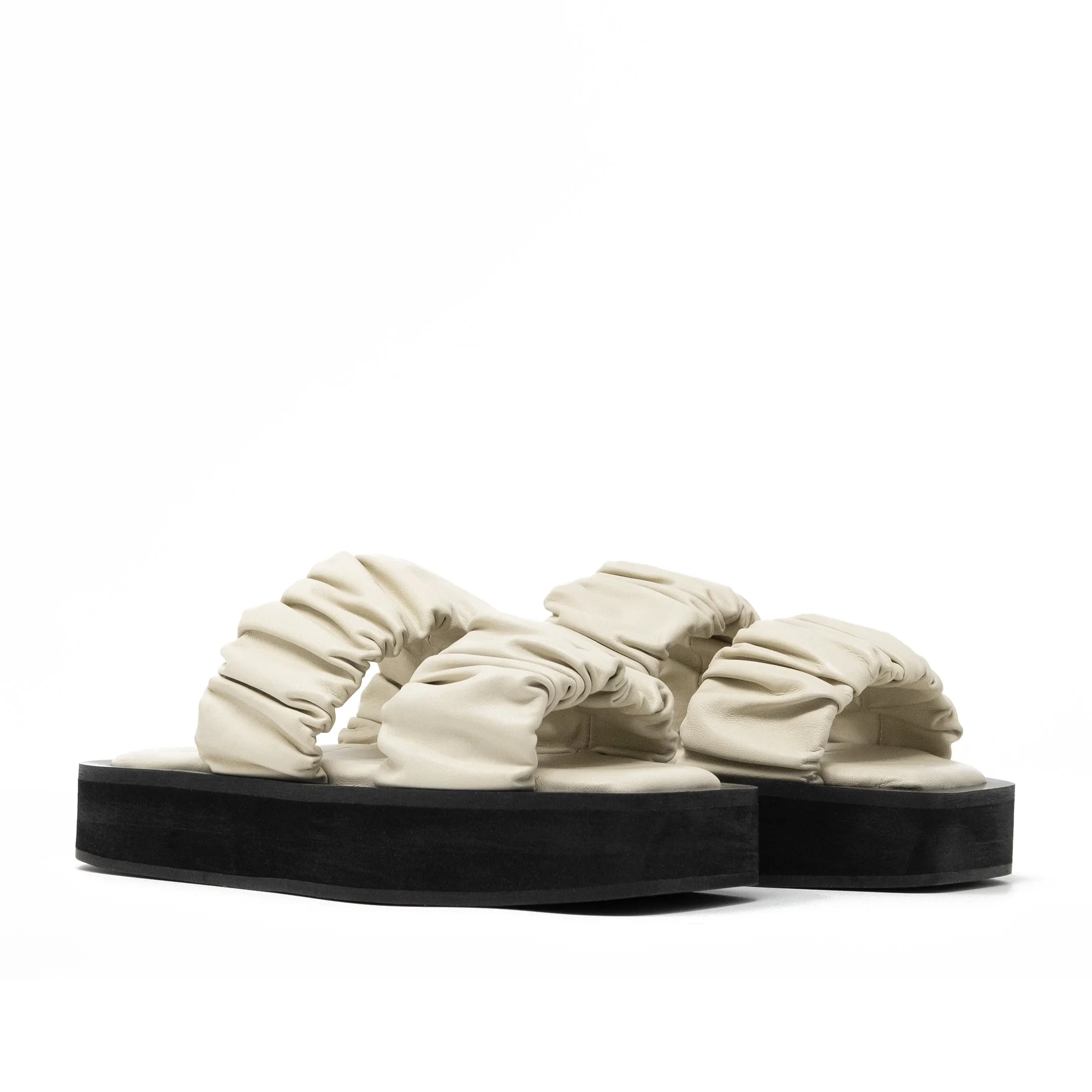 Oslo Ruched Sandal