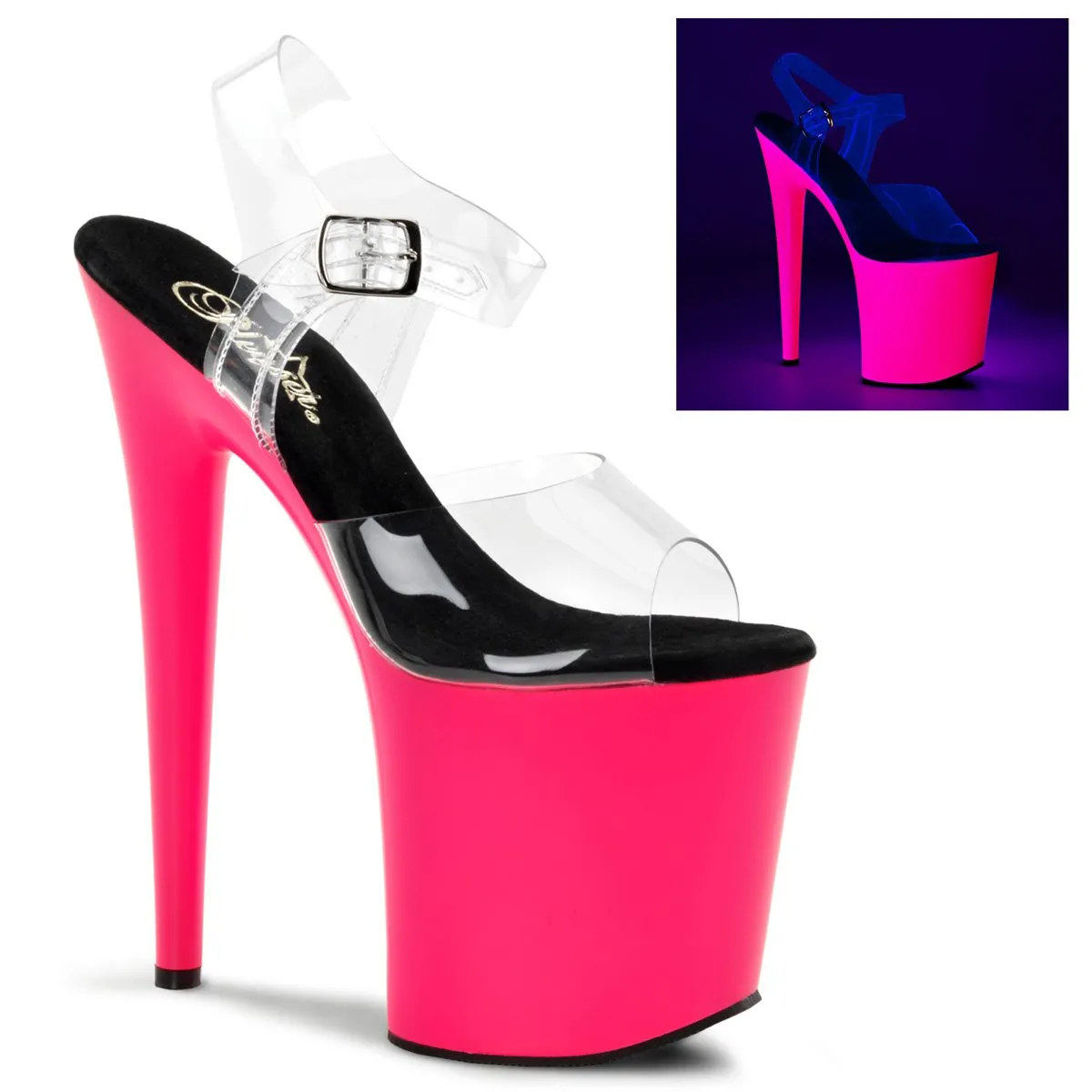 Pleaser Flamingo-808UV Sandal