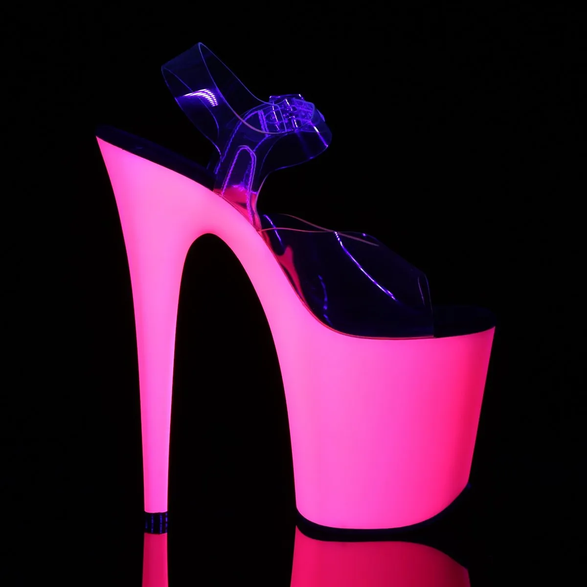 Pleaser Flamingo-808UV Sandal