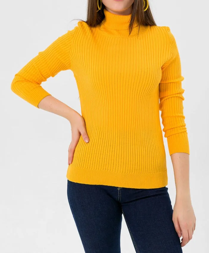 RIB KNIT SWEATER