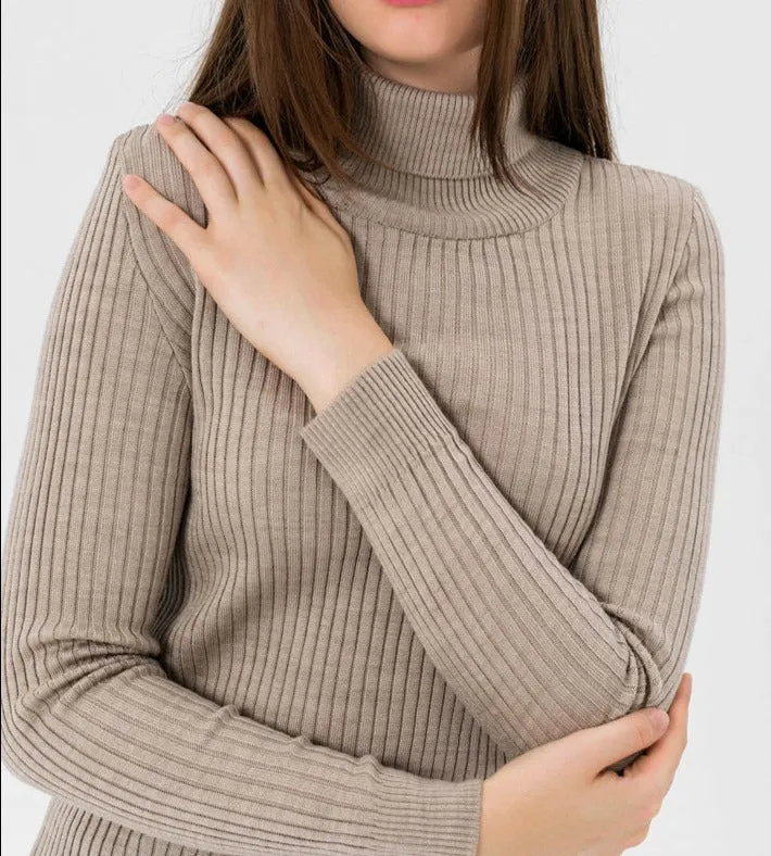 RIB KNIT SWEATER