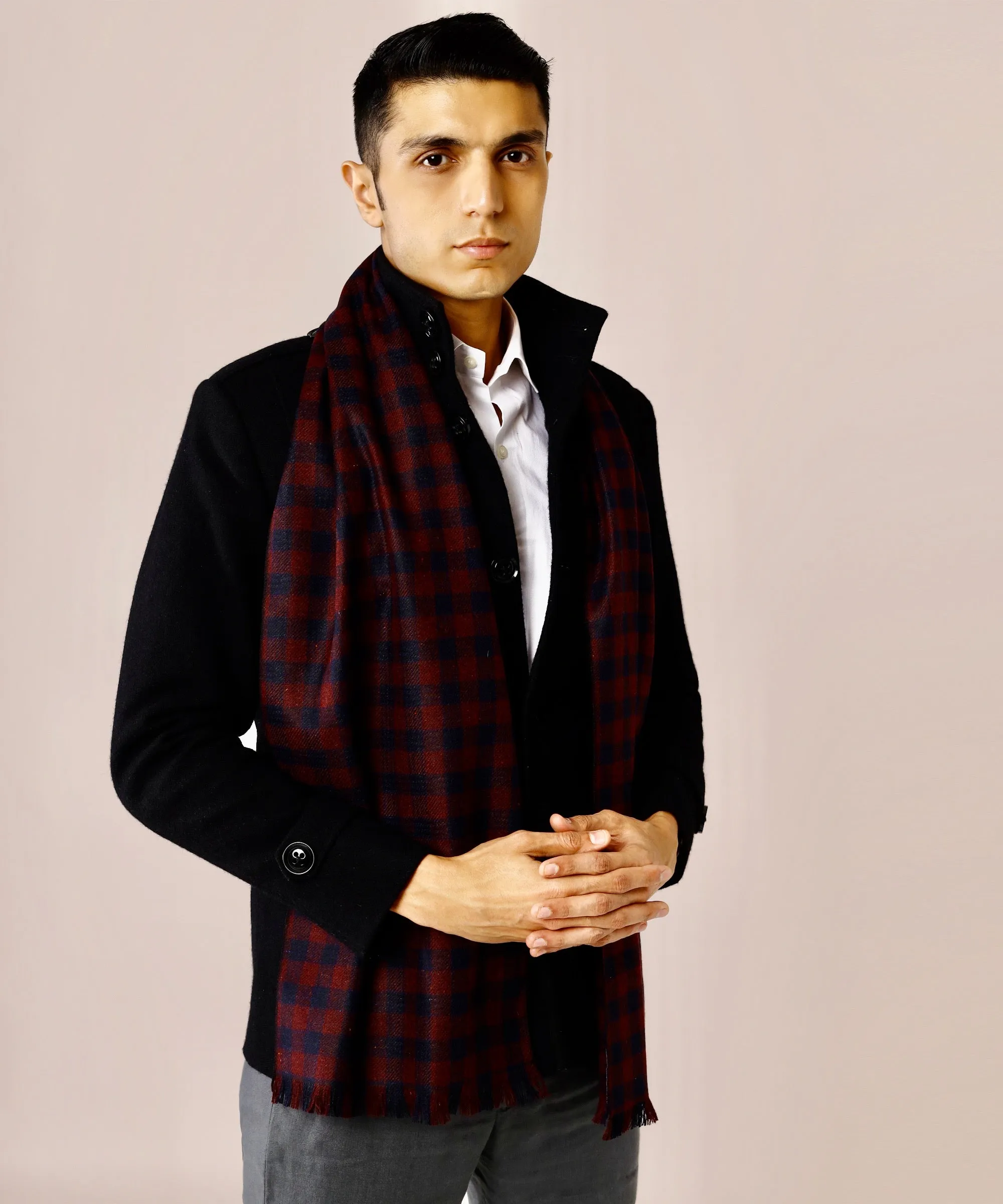 Rufous Tweed Scarf