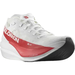 Salomon S/LAB Phantasm 2 Shoe (Unisex) White / White / High Risk Red