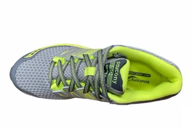 Saucony Zealot 2 boys' running shoe SY55518 gray green