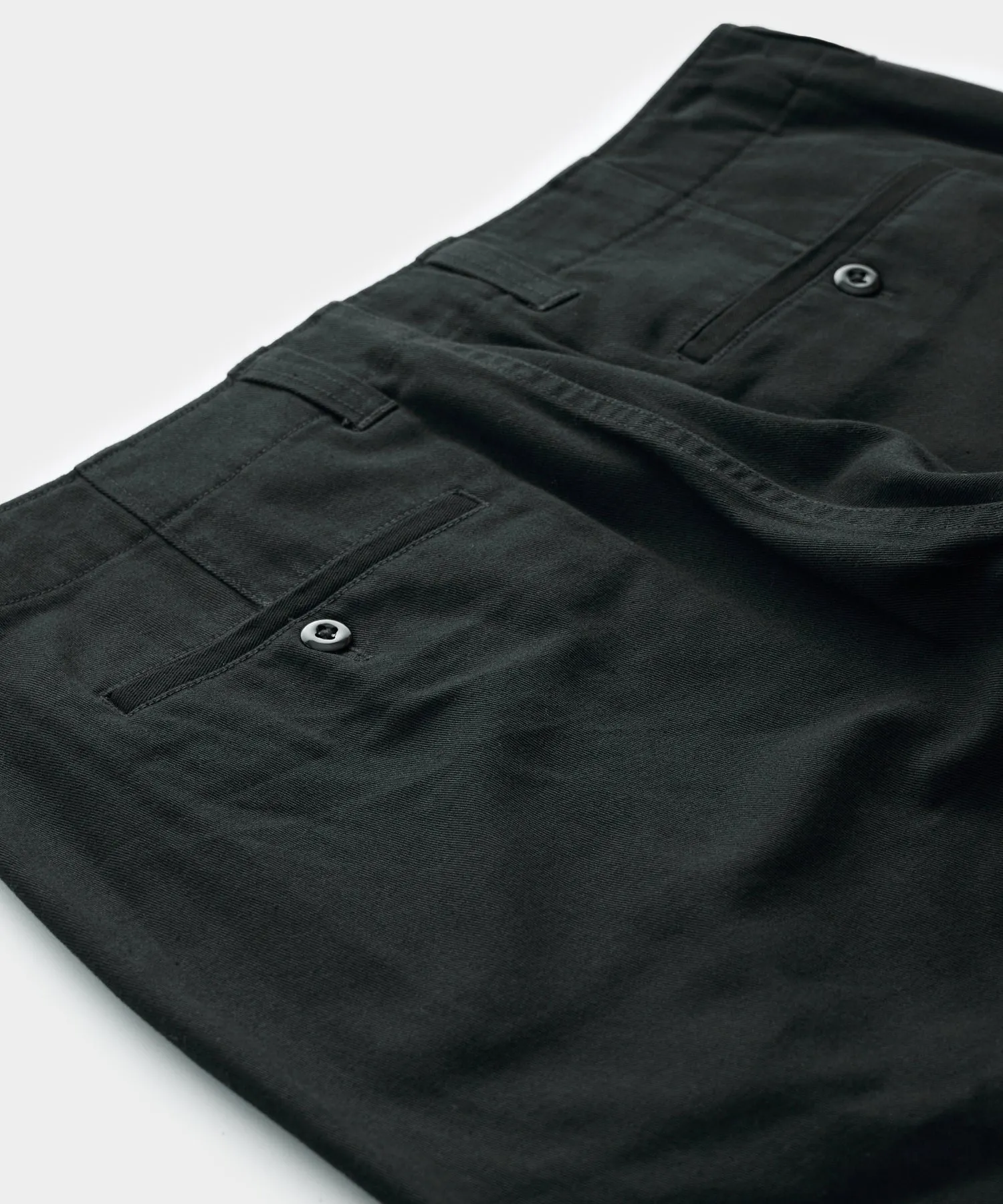 Straight Fit Favorite Chino in Pitch Black