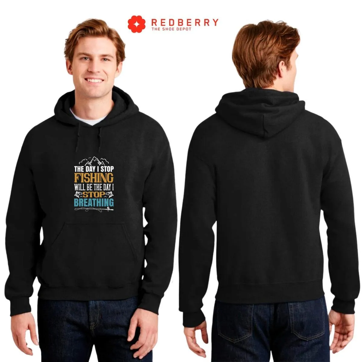 Sudadera Hombre  Hoodie Pescador Fishing Pesca 041