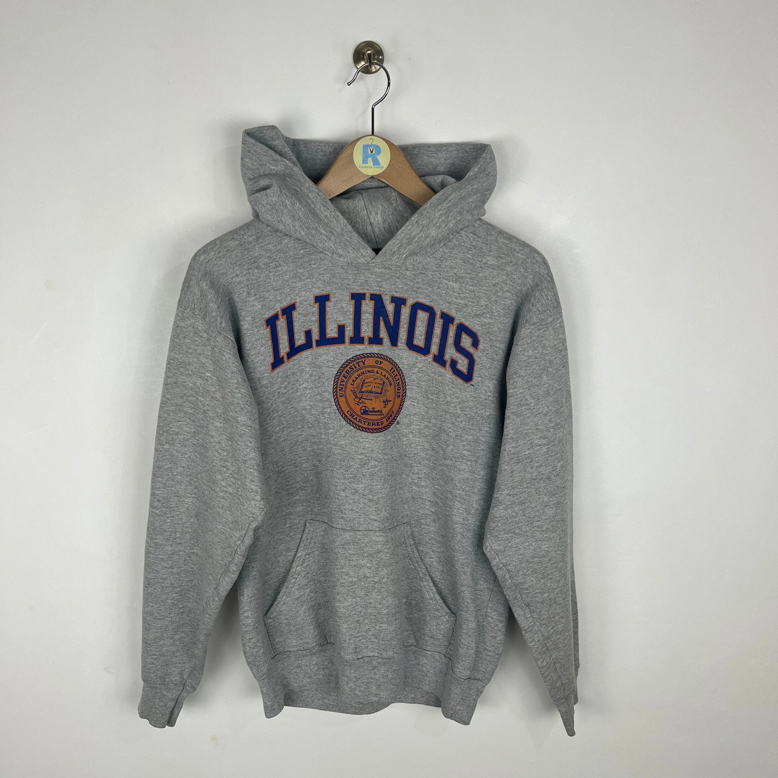 Vintage Illinois USA Hoodie (S)