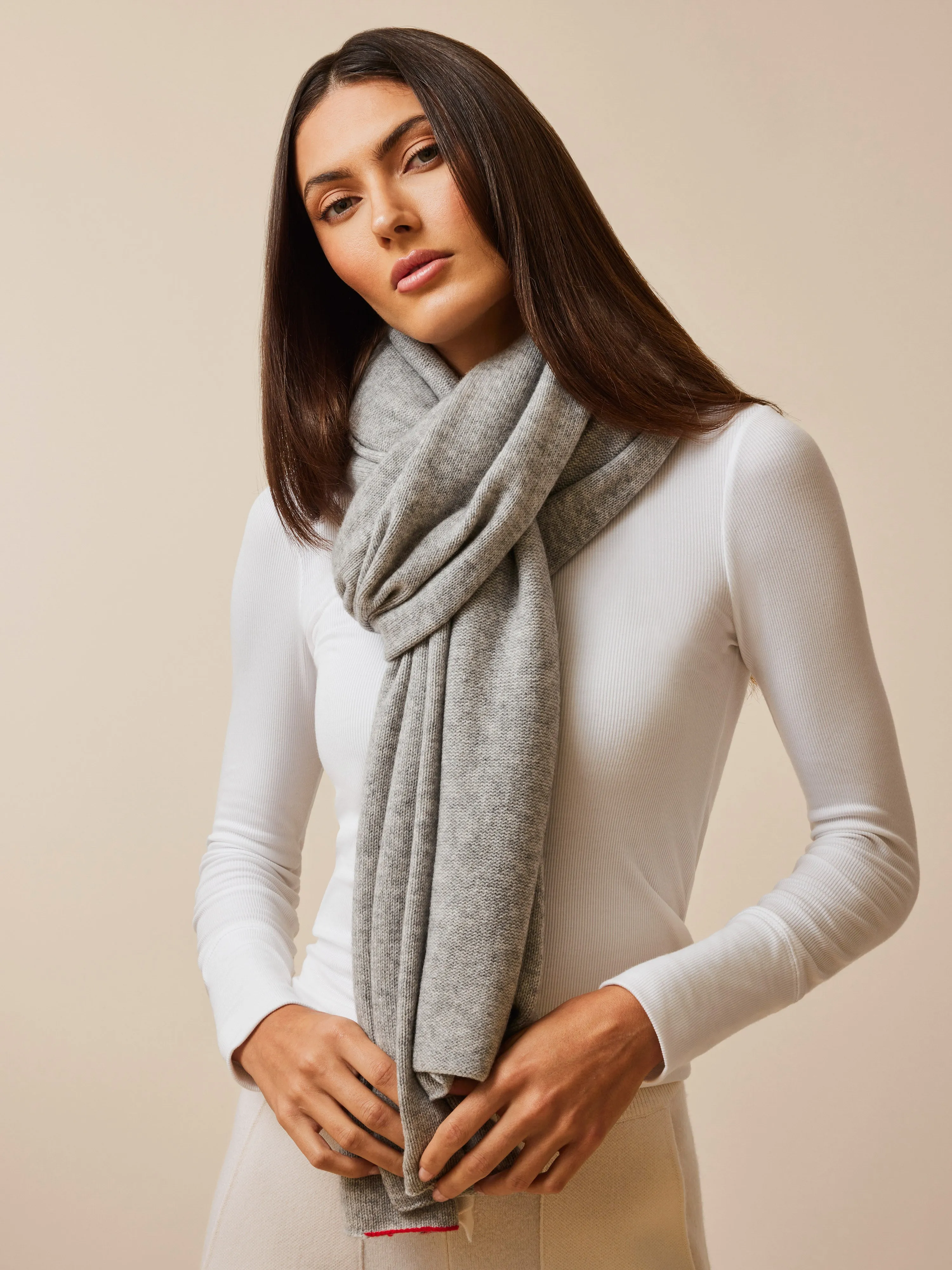 Wool Cashmere Scarf